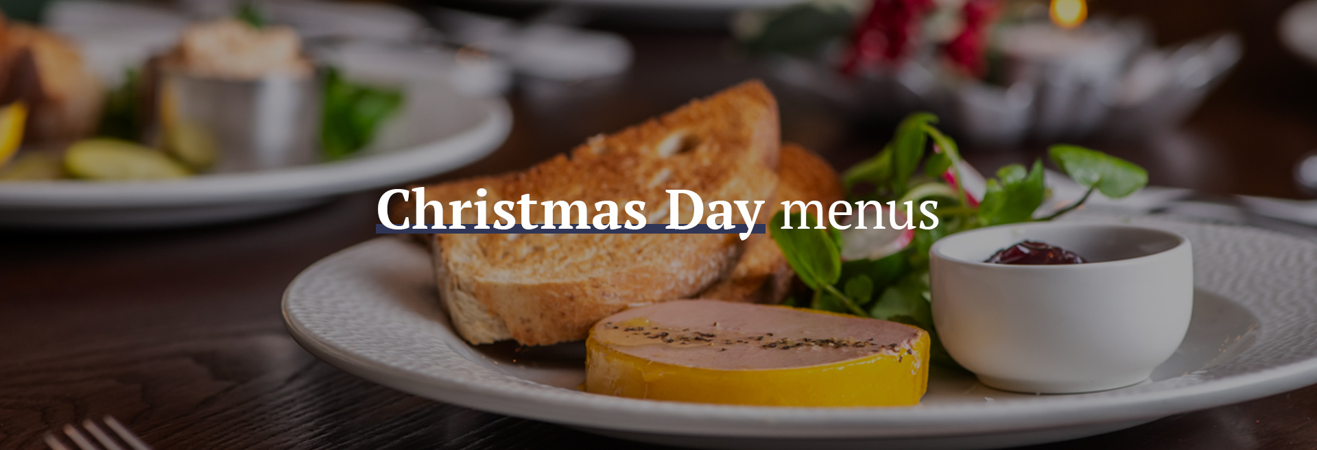 Christmas Day Menu at The Commercial
