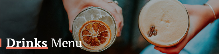 Drinks Menu at The Commercial