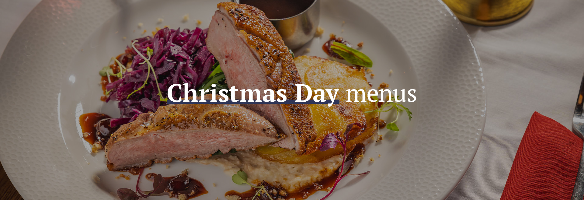 Christmas Day Menu at The Commercial
